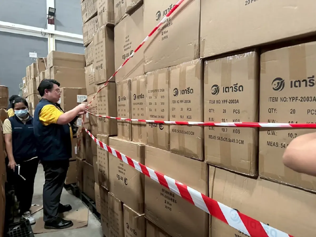 จับ บ.จีน ดำเนินคดี เครื่องใช้ไฟฟ้าราคาถูก คุณภาพดีไม่มีอยู่จริง