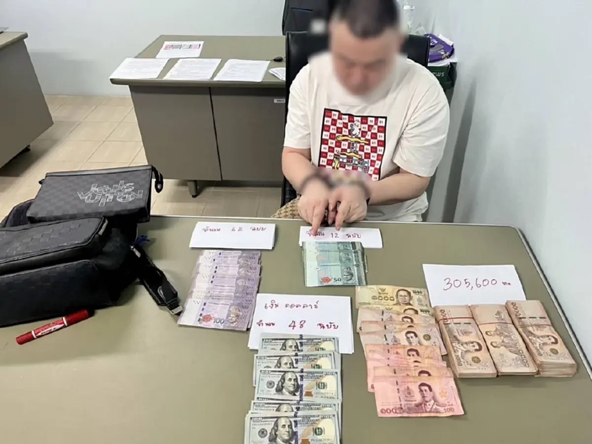 รวบต่างด้าว พบหมายแดงจากจีน เป็นหัวหน้าแก๊งฉ้อโกงร่วมร้อยล้าน