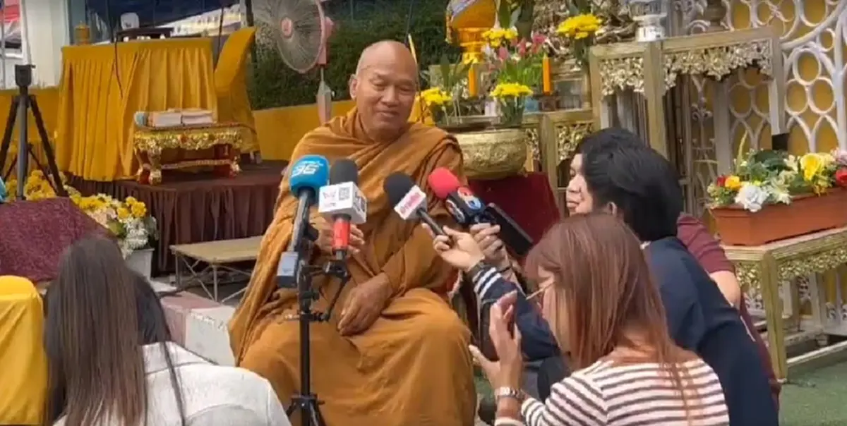 หลวงพ่ออลงกต ยันดำเนินการแน่ หากพบหมอบีทุจริต ยักยอกเงินวัดจริง