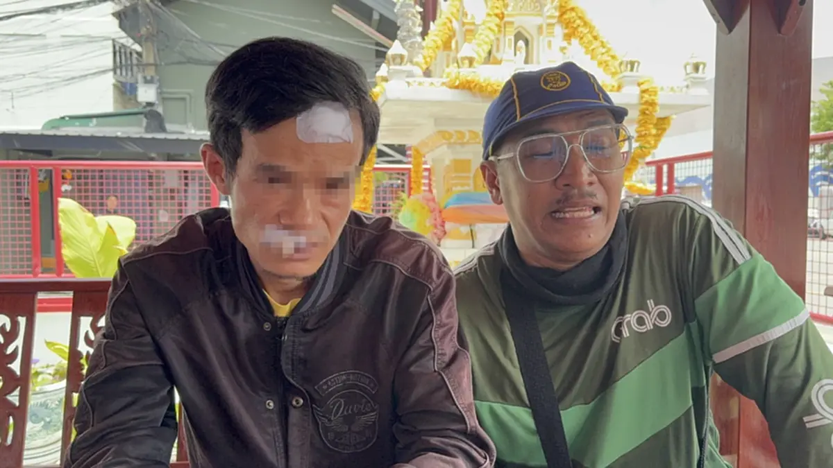 ช่างซ่อมจยย.หัวร้อน แก้อาการรถไม่ได้ ทำร้ายไรเดอร์หนุ่มจนน่วม