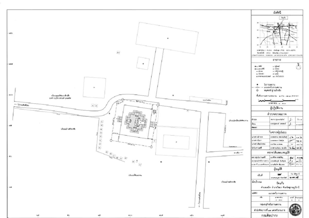ราชกิจจาฯ ประกาศ กำหนดเขตที่ดินโบราณสถานวัดแก้ว จ.สุราษฎร์ธานี
