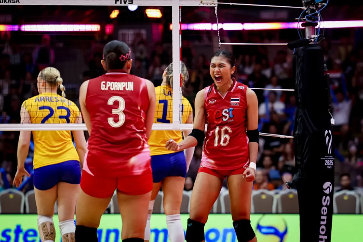 ผู้เล่นทำแต้มสูงสุด ให้ ตบสาวไทย สยบ สวีเดน ลิ่ว16ทีมชิงแชมป์โลก