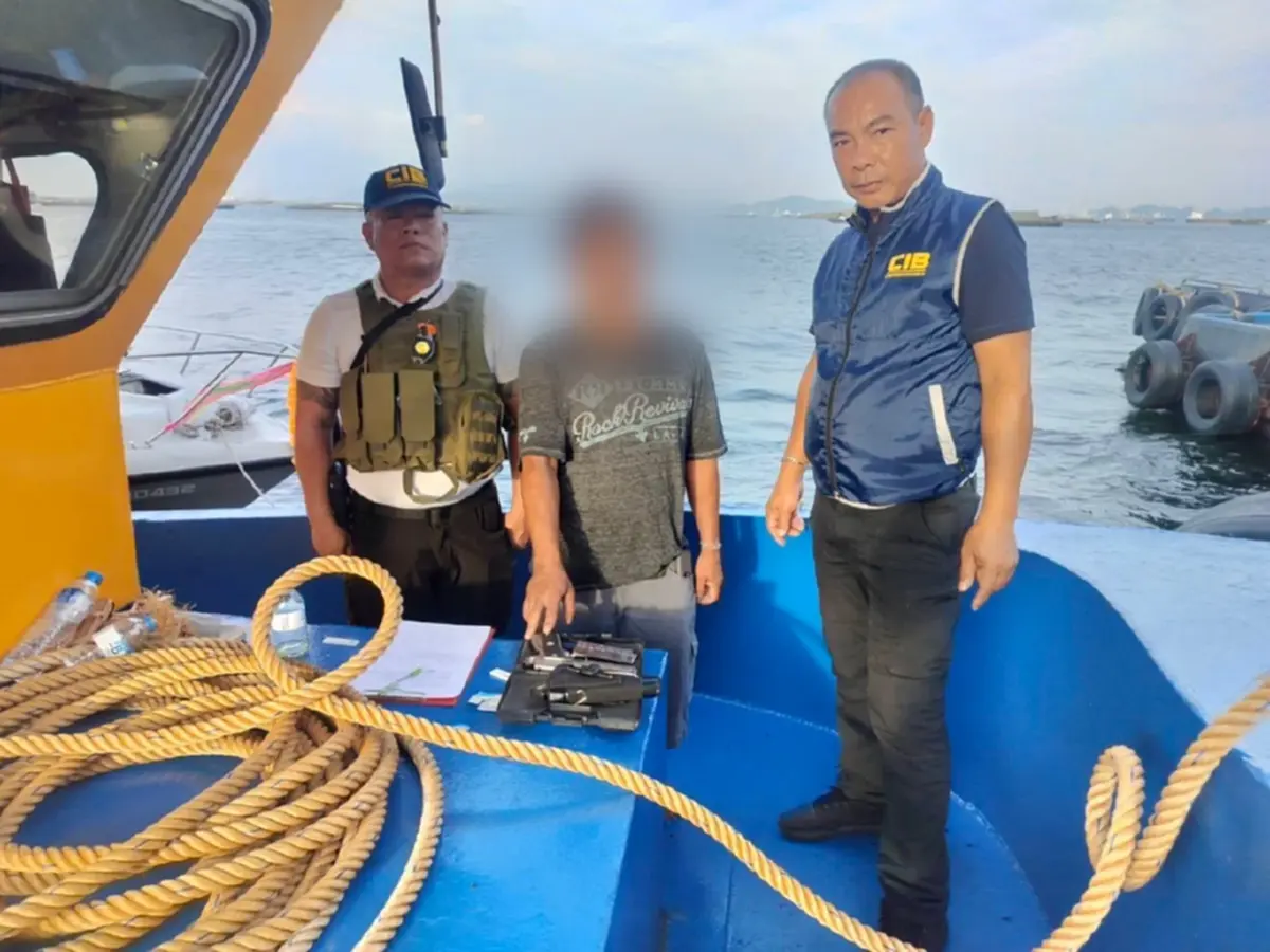 CIB รวบกัปตันเรือขาใหญ่กลางทะเล ทำตัวเป็นผู้มีอิทธิพล