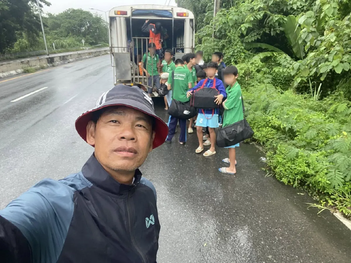 สลดหนัก โพสต์สุดท้ายครูคะนอง ก่อนรถชนดับขณะช่วย นร. กลับบ้าน