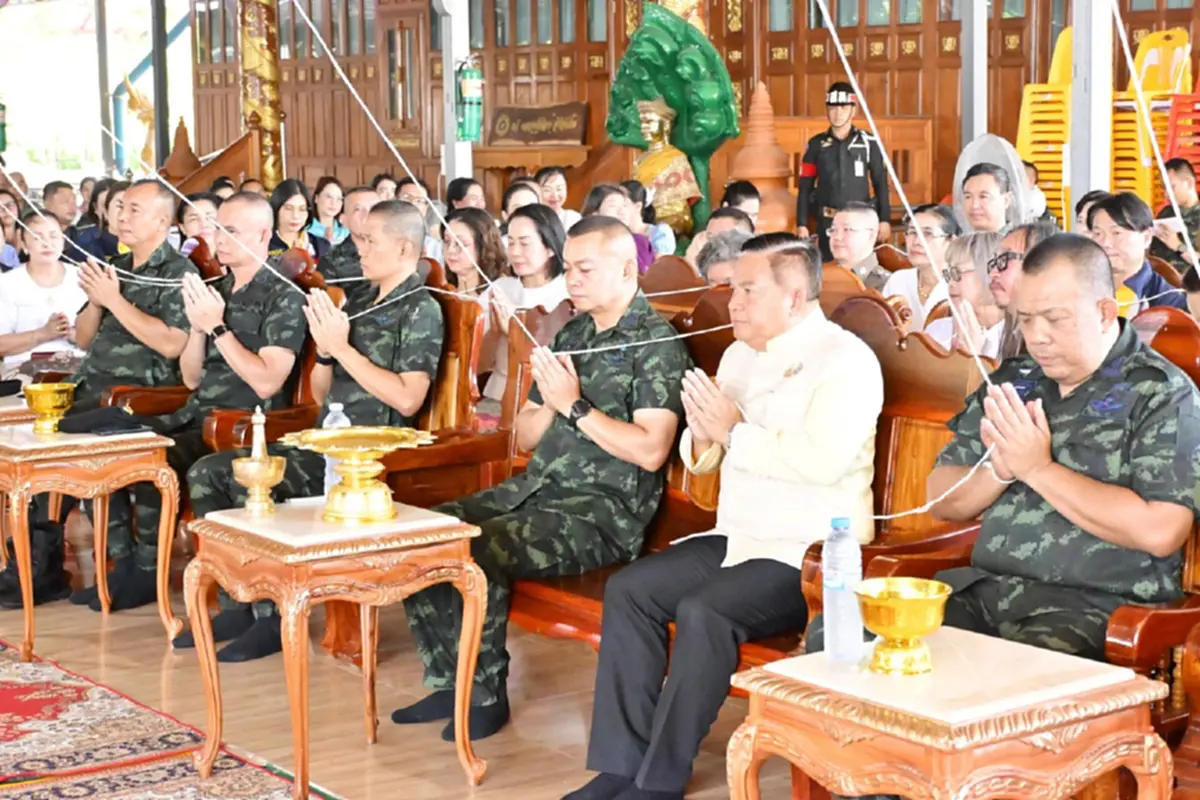 เปิดเลขมงคล แม่ทัพภาค 2 ทอดผ้าป่าต้นไม้ หลวงปู่ศิลา