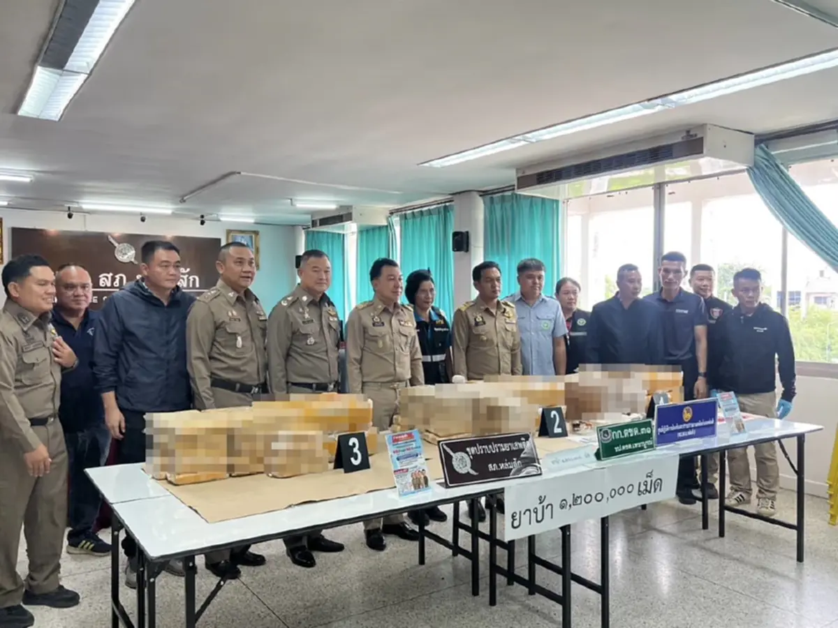 หล่มสักระทึก ยาบ้า 1.2 ล้านเม็ดซุกถุงปุ๋ย โยงแก๊งลำเลียงข้ามภาค