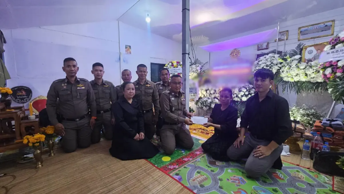 ลูกน้องอาลัย \"รองสารวัตร\" จากไปก่อนวัยอันควร สาเหตุสุดเศร้าใจ