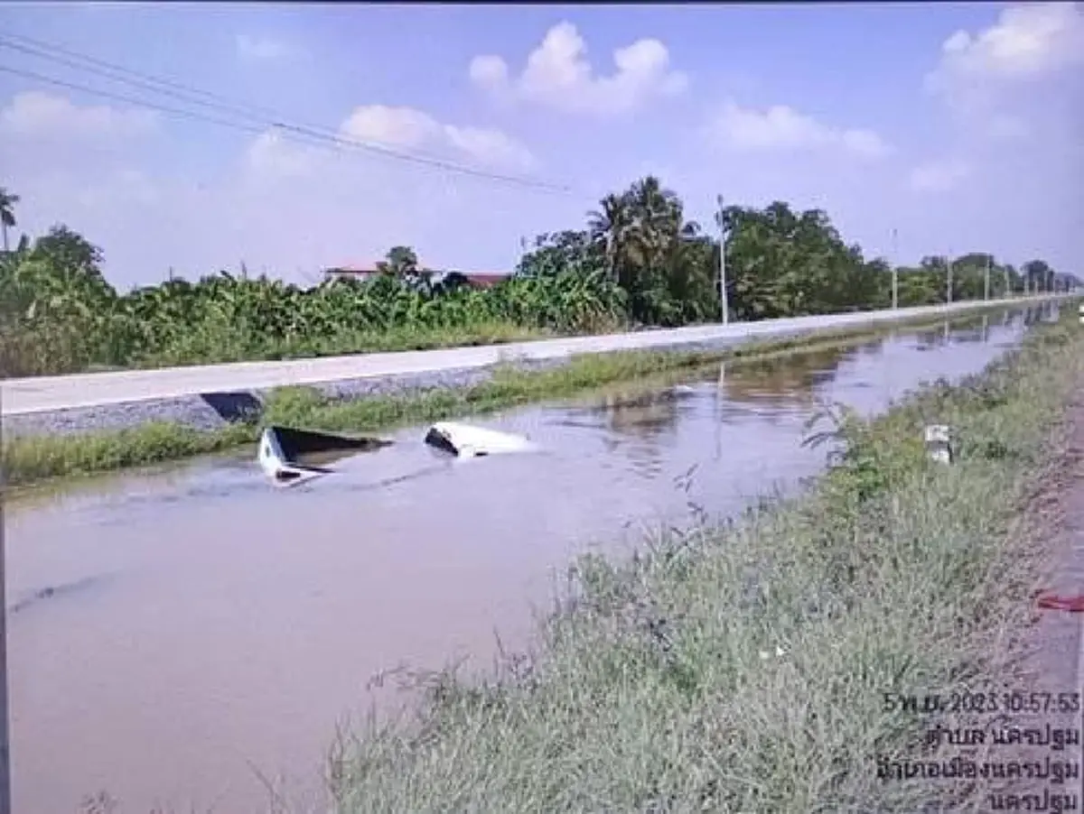 เปิดแผนแสบ หนุ่มหัวใส ขับรถตกน้ำ 4 คันรวด โป๊ะแตกโกงเกือบล้าน