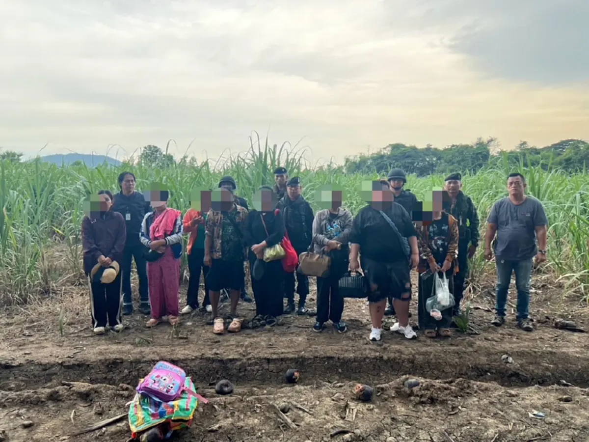 จับเเรงงานกัมพูชาหนีอดตายข้ามเเดน เว็บพนันเจ๊ง คนไทยแห่หนีกลับ