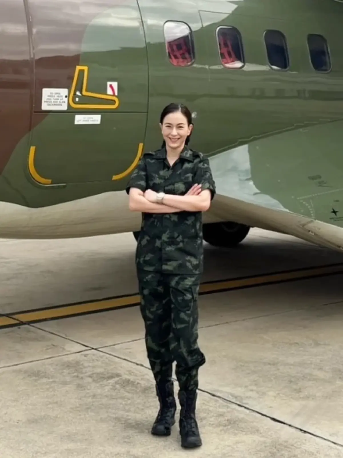 จำได้ไหม อดีตนางเอกดังยุค 90 ผันตัวสู่เส้นทางอาชีพทหาร