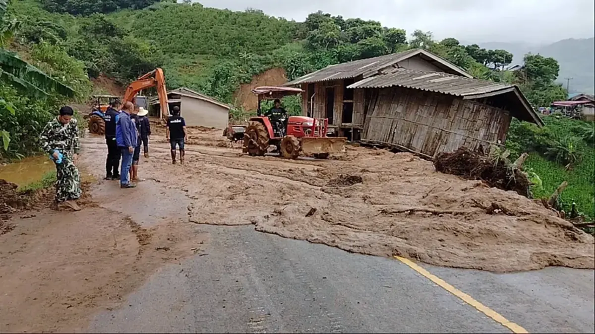 28 จังหวัดเสี่ยงดินถล่ม-น้ำป่าไหลหลาก กรมทรัพยากรธรณีแจ้งเตือนแล้ว