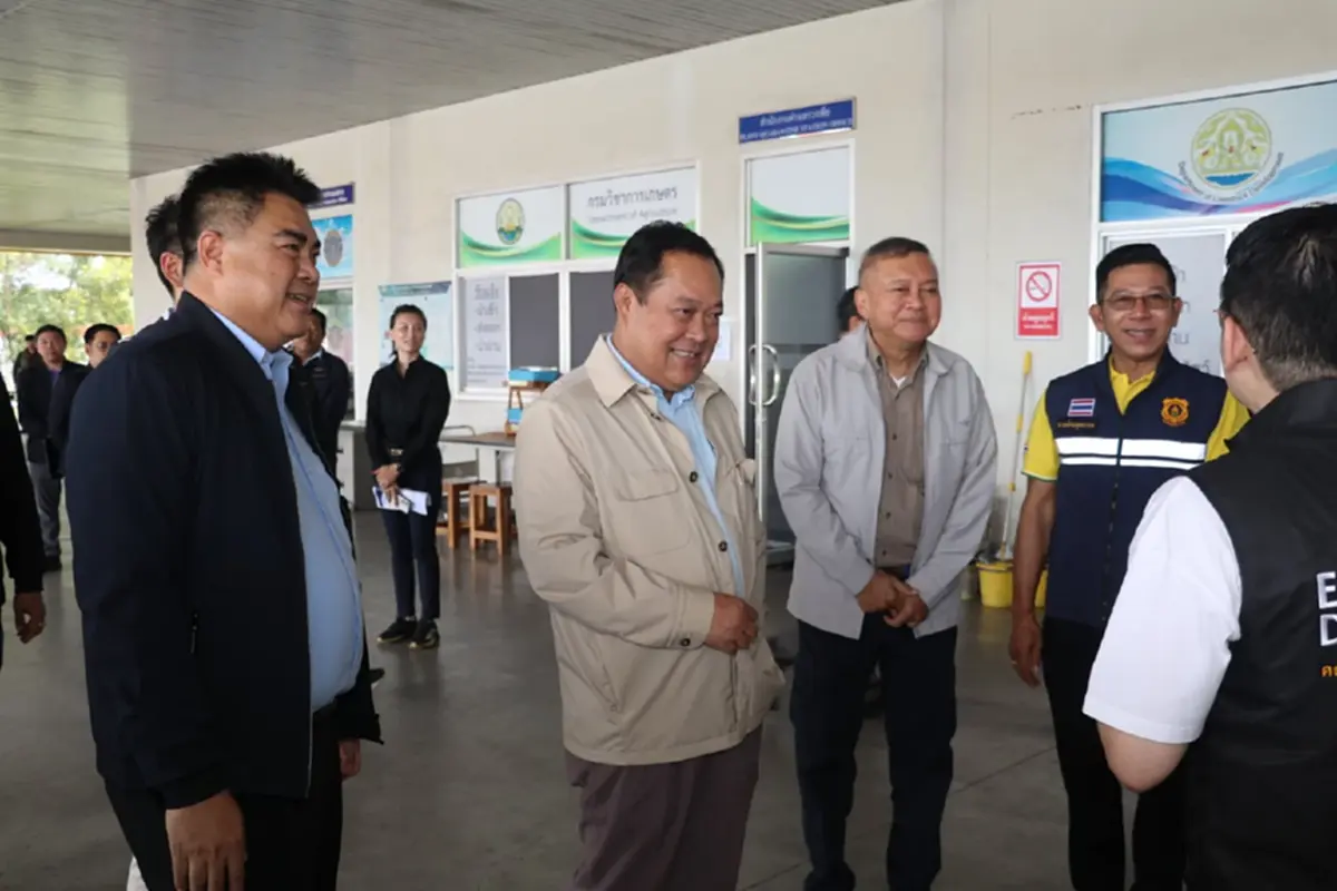 รมว.ยุติธรรม ลงพื้นที่แม่สอด สกัดกั้น-ควบคุมสารเคมีตั้งต้น เร่งแก้ปัญหายาเสพติด