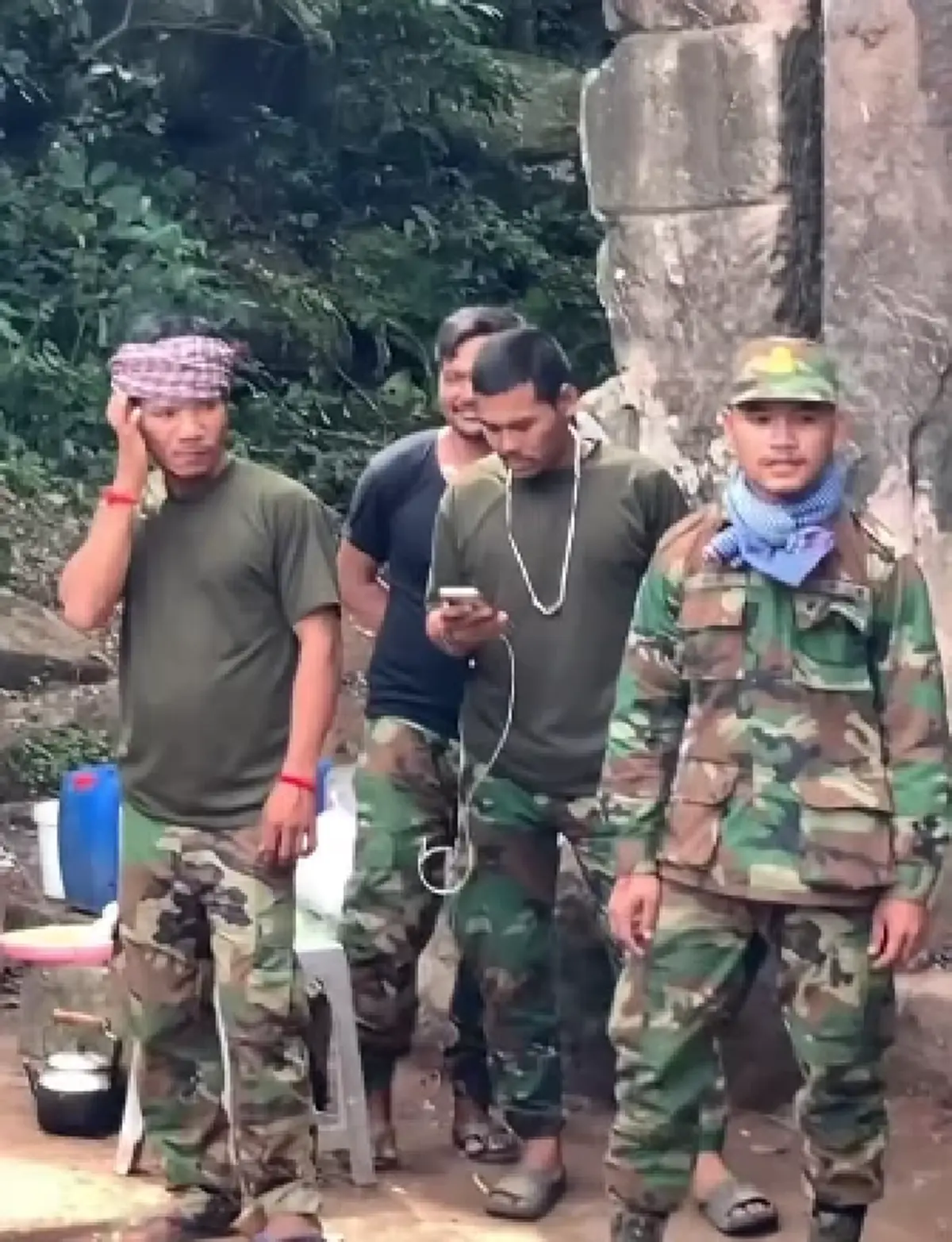 เปิดภาพล่าสุด "ทหารเขมร" ที่ปราสาทตาควาย เห็นแล้วผิดคาด