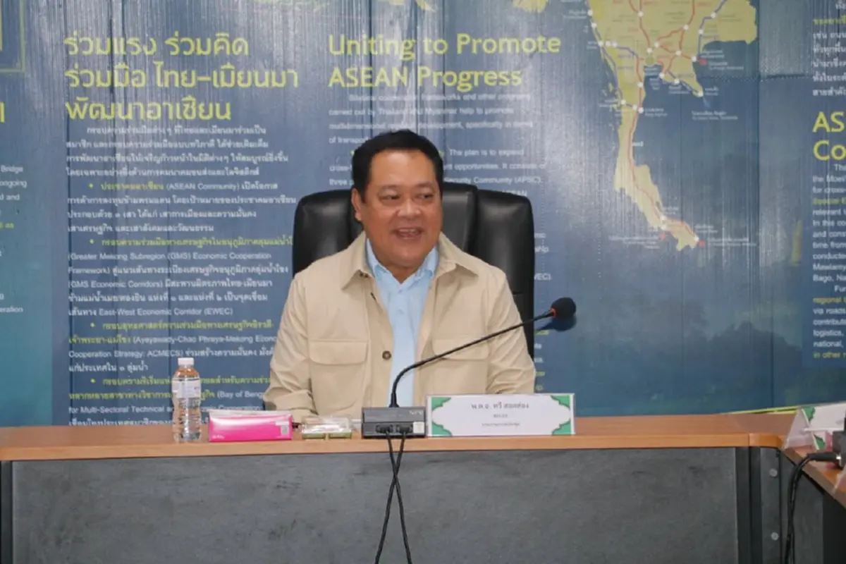 รมว.ยุติธรรม ลงพื้นที่แม่สอด สกัดกั้น-ควบคุมสารเคมีตั้งต้น เร่งแก้ปัญหายาเสพติด