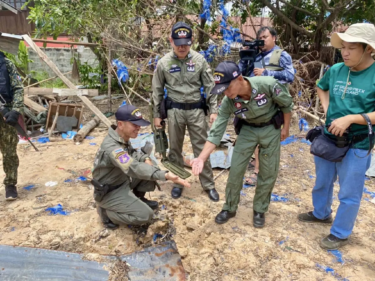 พบ 824 หลุมระเบิด ใน 4 จังหวัด แฉกัมพูชามุ่งเป้าพลเรือน-โรงพยาบาล