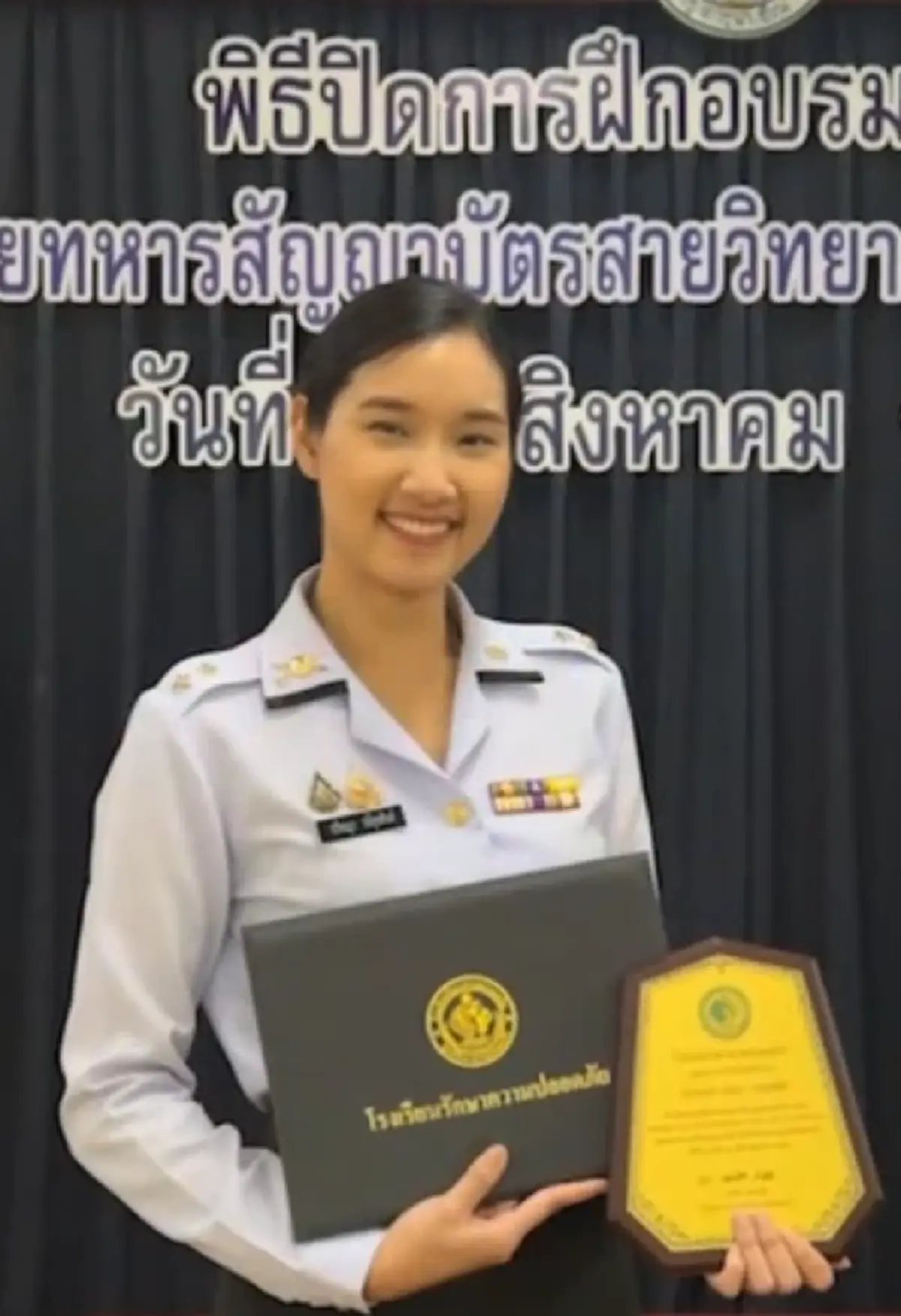 เปิดวาร์ป ผู้หมวดอะตอม ทหารหญิงไทยสุดแกร่ง ชี้นิ้วสั่งทหารเขมร