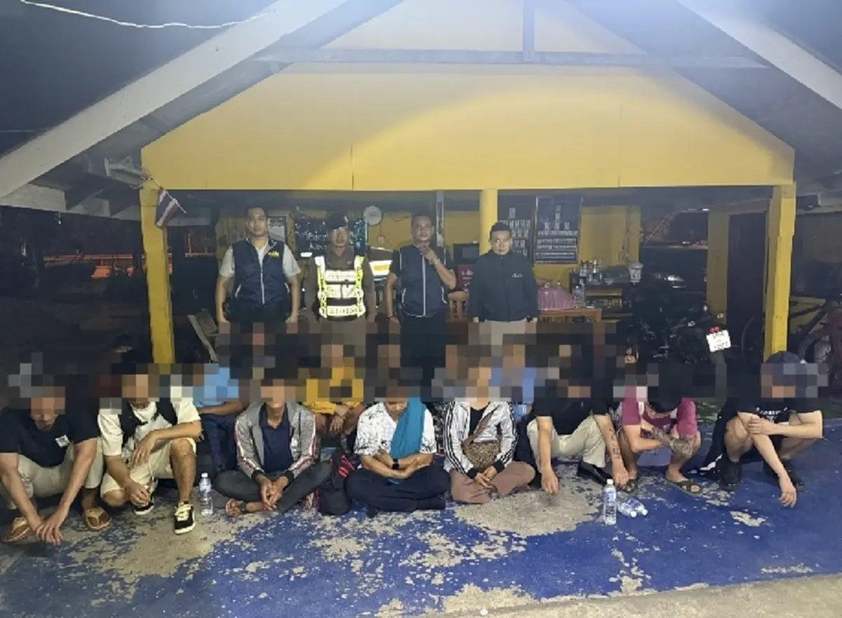 ตำรวจสอบสวนกลาง จับกุมบุคคลต่างด้าวชาวเมียนมา และชาวจีน