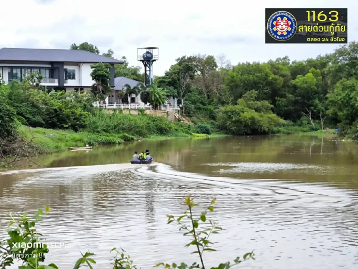 สุดเศร้า กู้ภัยพบร่าง หนูน้อยวัย 5 ขวบ จมน้ำดับลอยติดไซดักปลา