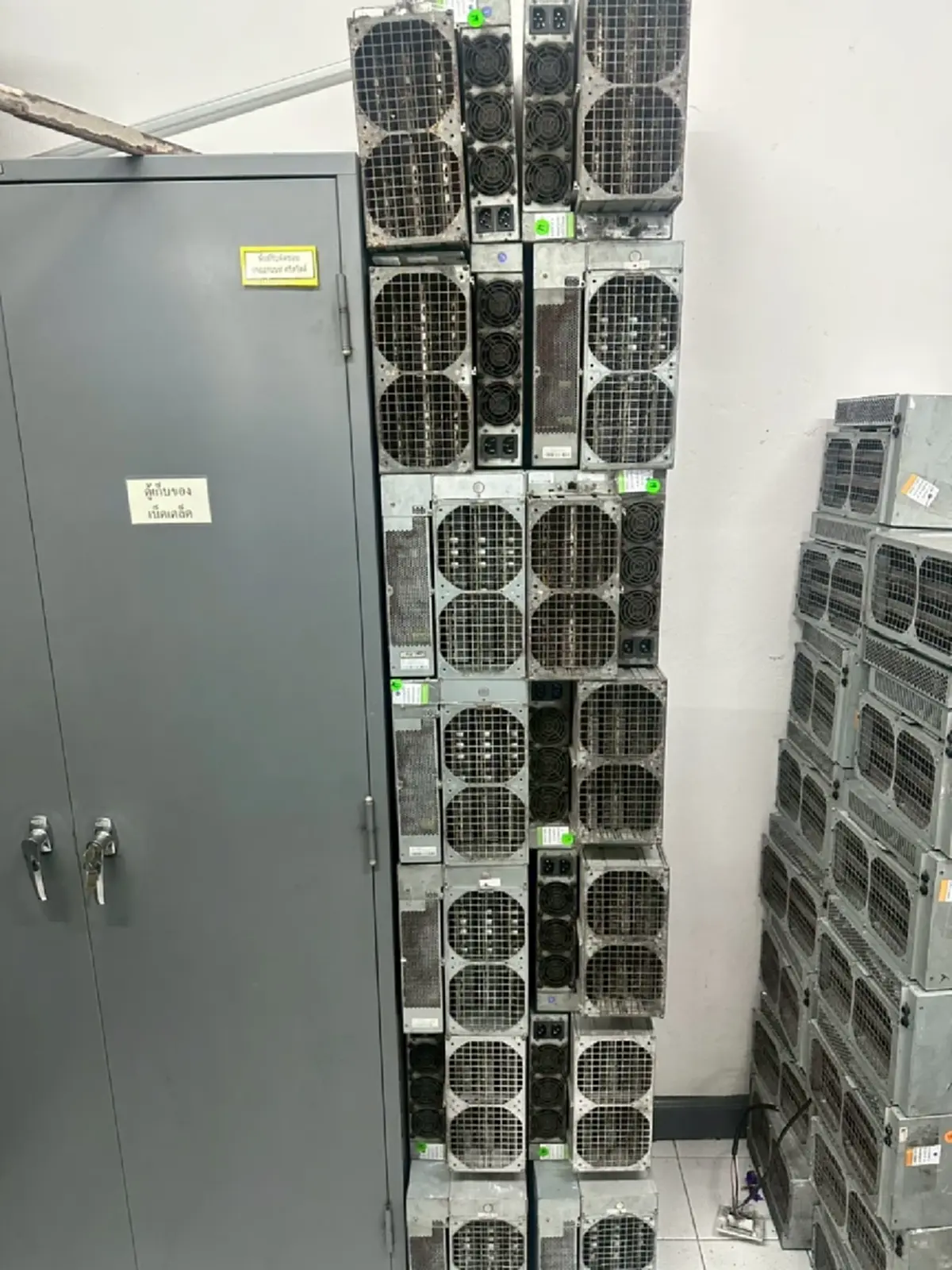 ทลาย25เหมืองบิตคอยน์ย่านธัญบุรี โกงค่าไฟหลวง เสียหายปีละ 50 ล้าน