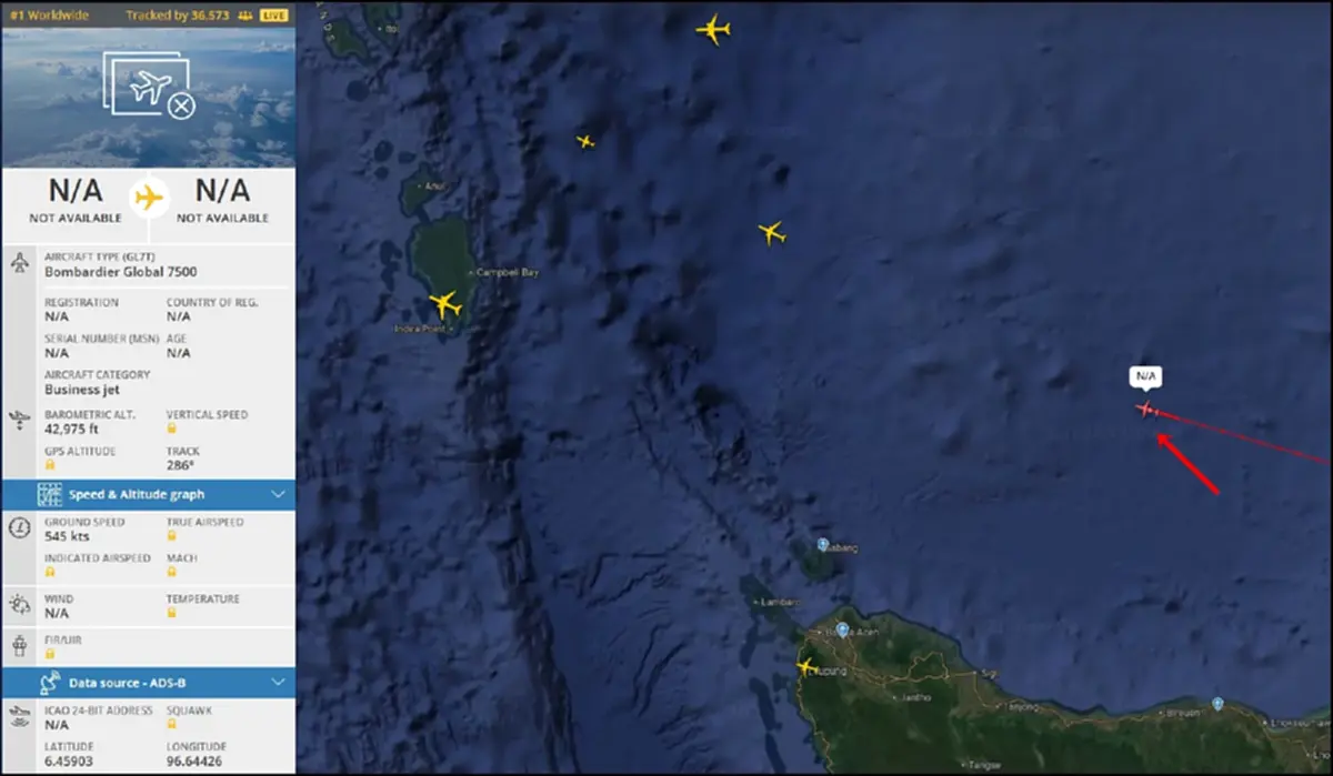 ไม่ไปสิงคโปร์แล้ว"ทักษิณ"บินเจ็ทส่วนตัว เลี้ยวมุ่งหน้า"ดูไบ"