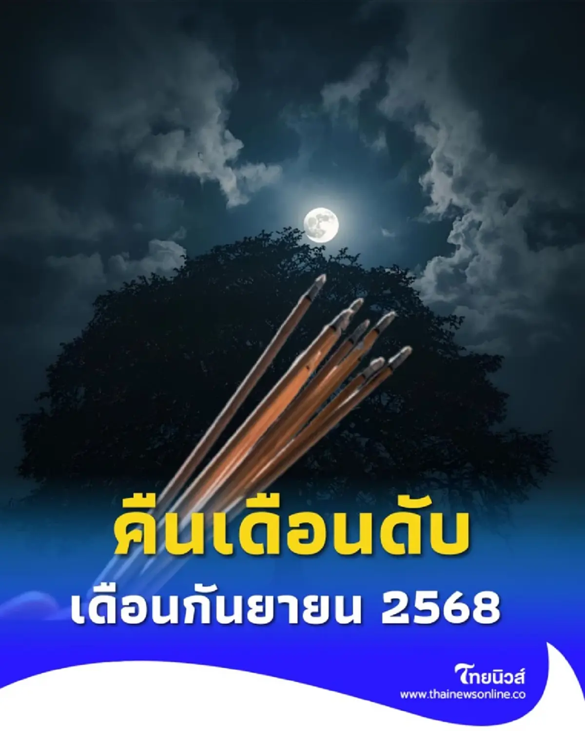 คืนเดือนดับในปี 2568 ตามความเชื่อโบราณมีอะไรบ้าง ห้ามละเลย