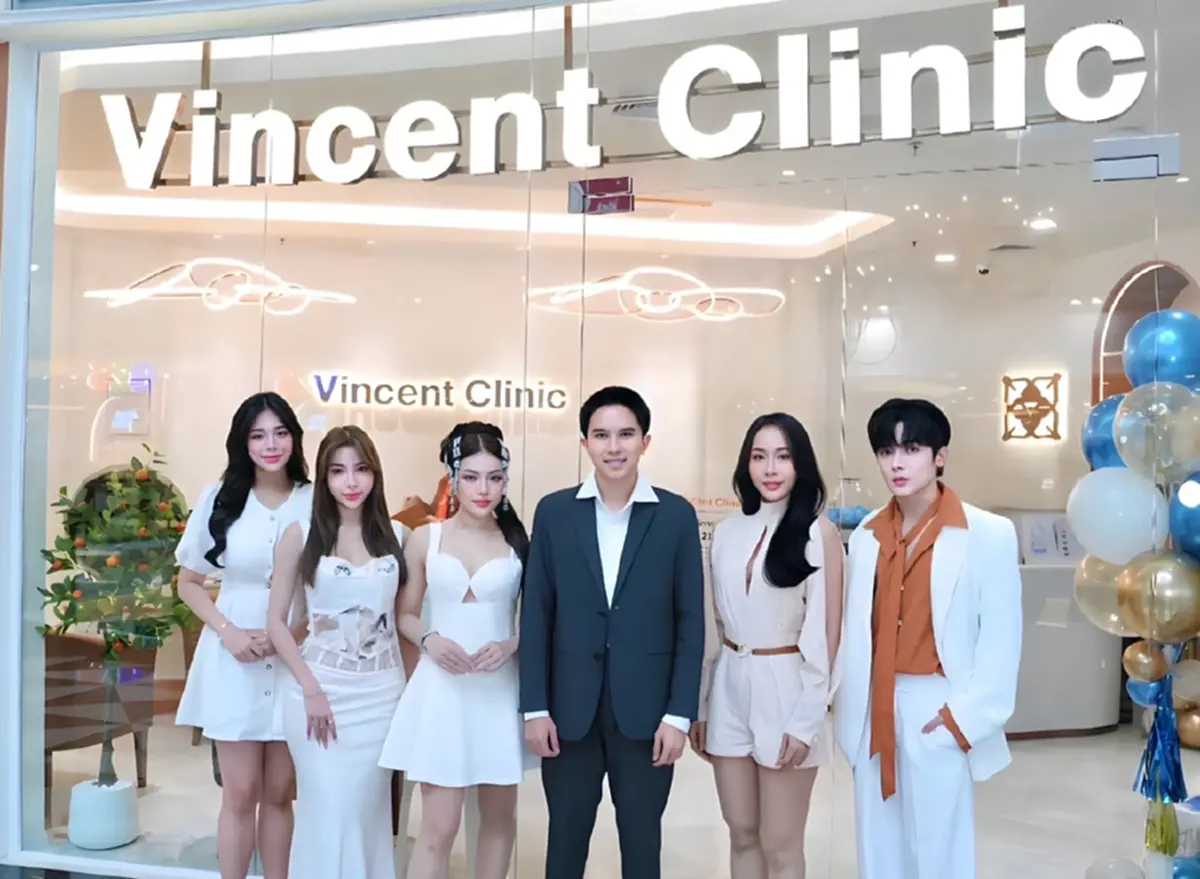 Vincent Clinic เปิดสาขาใหม่ ปักธงย่านเศรษฐกิจสำคัญ บริการได้อย่างทั่วถึงและเจาะกลุ่มตลาดใหม่เพิ่มเติม