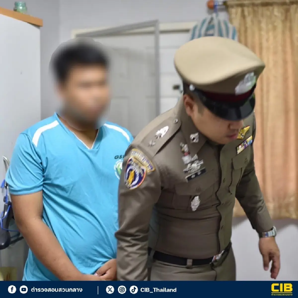 จับแล้ว“สมชาย”หลอกเด็กโชว์หวิวผ่านแอปฯ อัดคลิปขายกลุ่มลับ