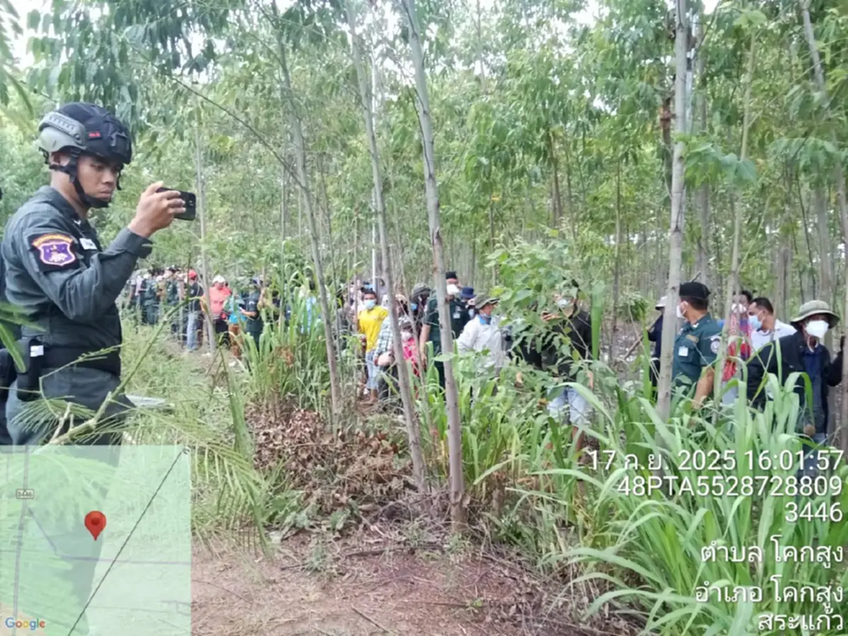 หลักฐานชัด เขมรรุกล้ำแผ่นดินไทย ใช้แก๊สน้ำตา ปฏิบัติตามหลักสากล