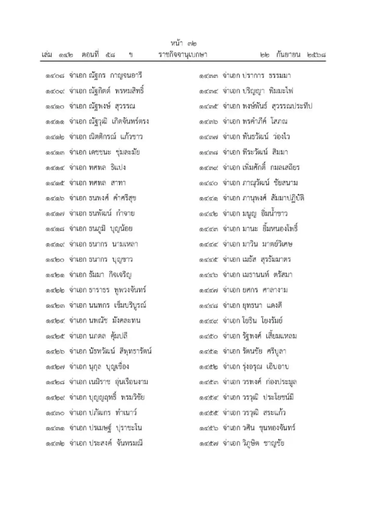 โปรดเกล้าฯ พระราชทาน "เหรียญราชการชายแดน" อนุทิน-จนท.1,803 ราย