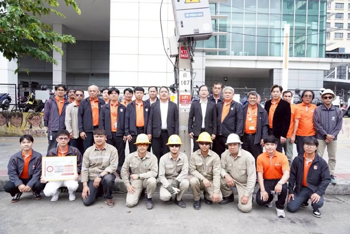 "MEA"ปิดโครงการเปลี่ยนระบบสายไฟฟ้าอากาศเป็นสายไฟฟ้าใต้ดิน ถนนอังรีดูนัง