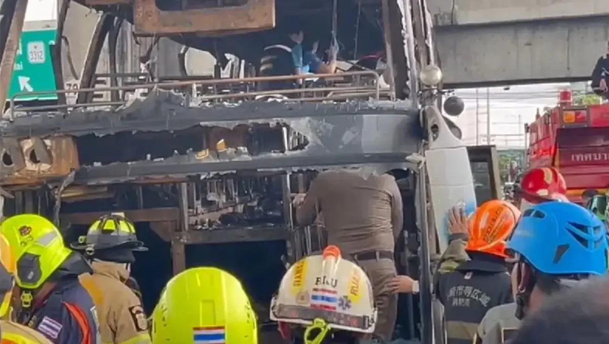 จำคุก 8 ปี เจ้าของอู่-คนขับ คดีรถบัสมรณะ คร่าชีวิต 23 ครูนักเรียน 