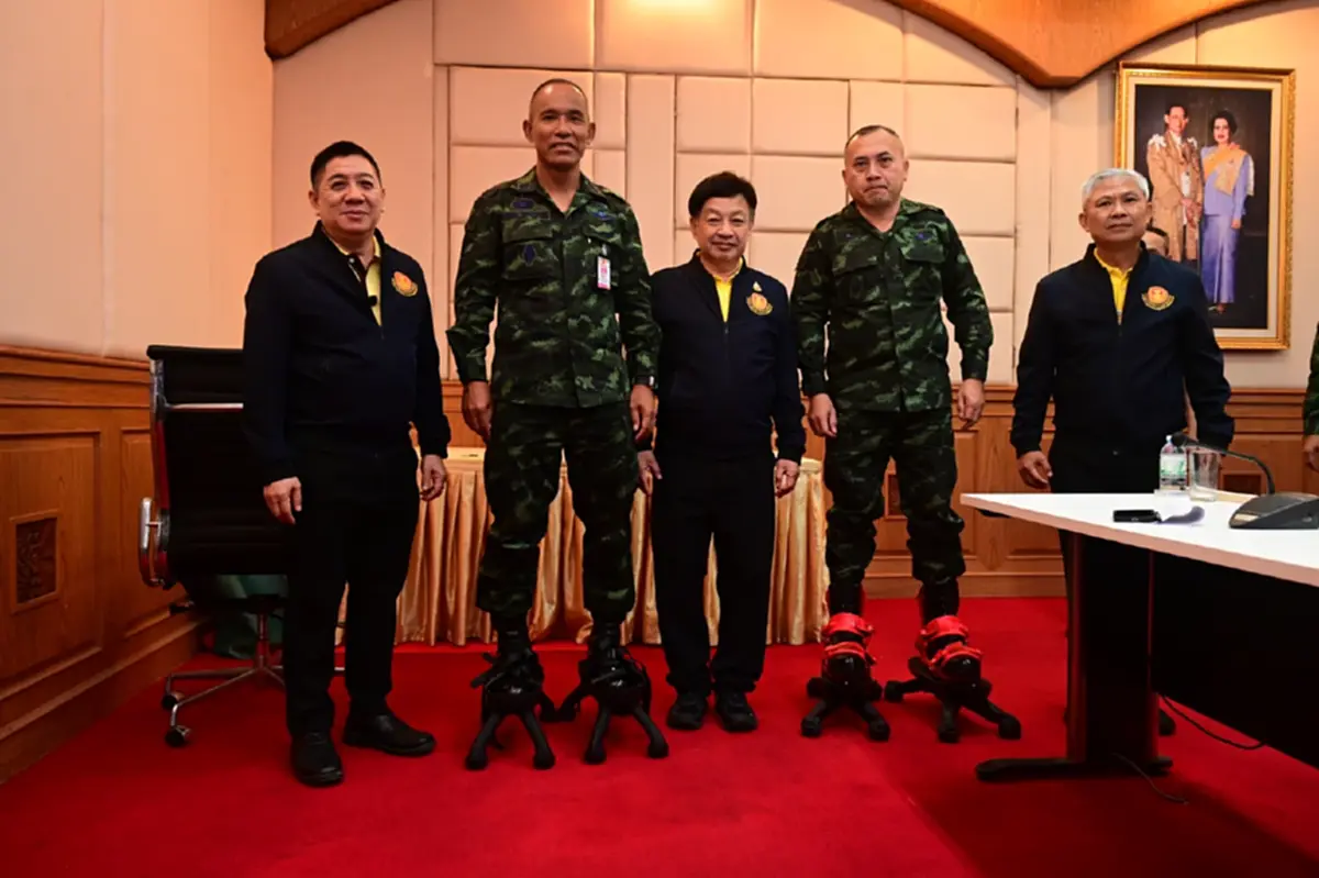 เปิดภาพ"รองเท้านิลมังกร"ต้นแบบลดแรงทุ่นระเบิด ช่วยทหารไทย