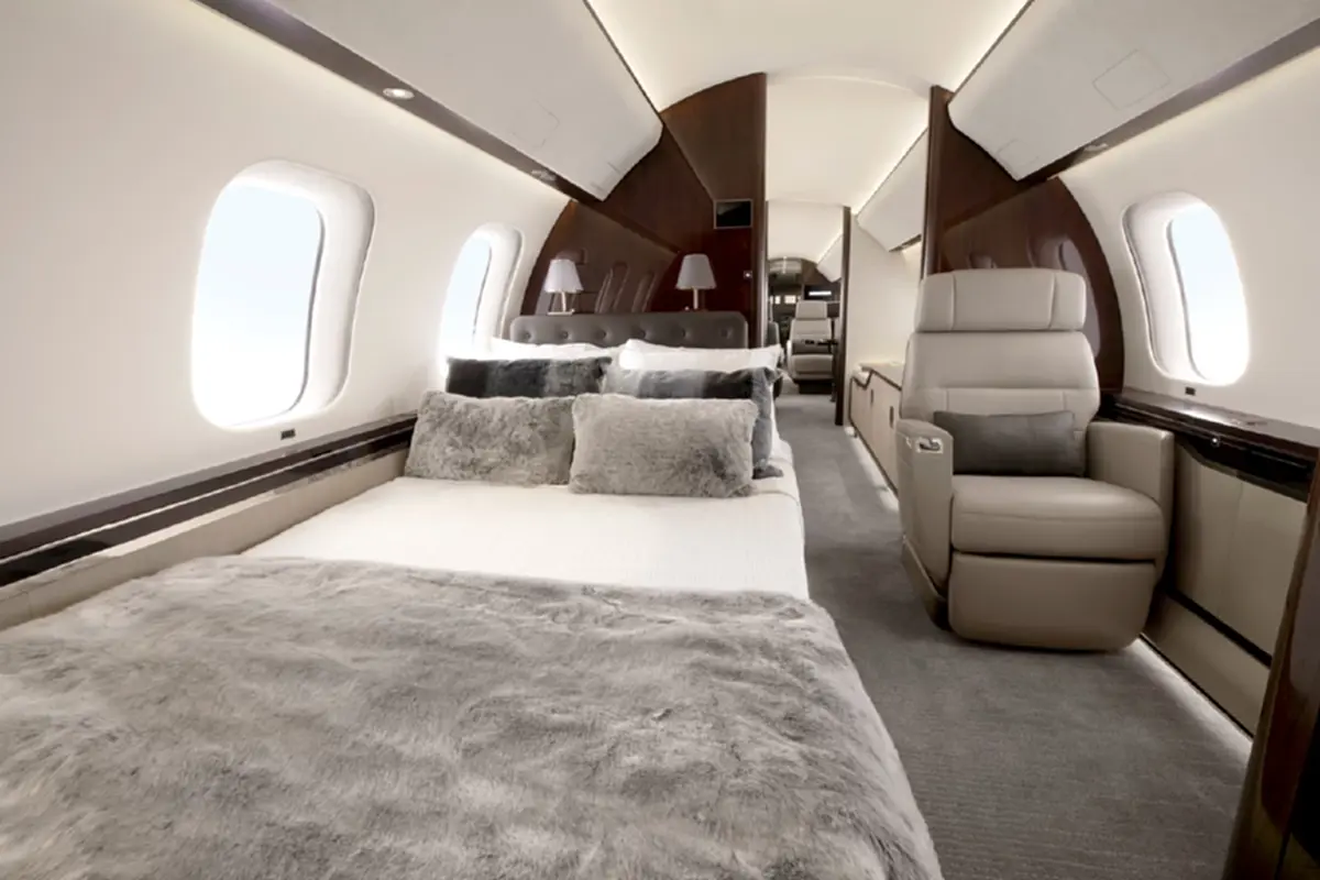 ส่องความหรู เครื่องบิน\"ทักษิณ\"Bombardier Global 7500 บินสู่ดูไบ