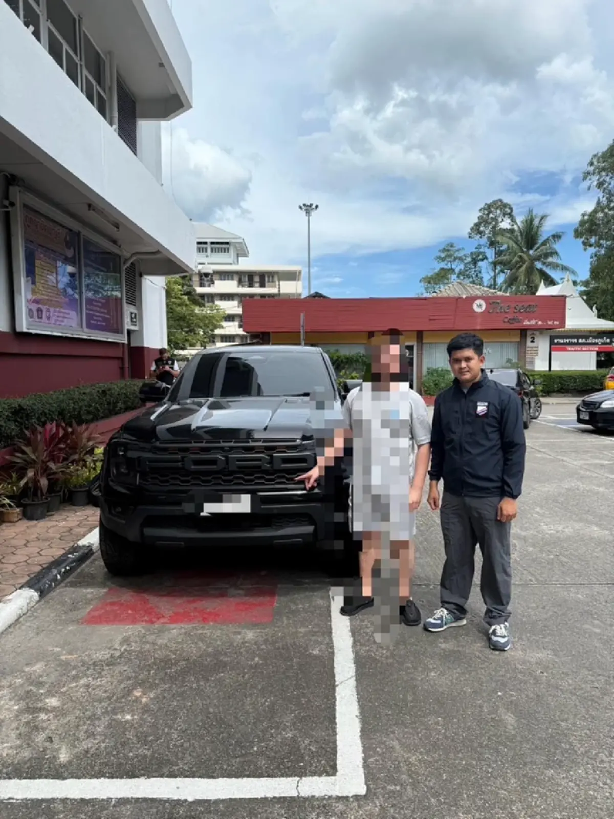 ตกใจคำสารภาพ รวบคนขับกระบะดำ คุ้มไหมให้หนุ่มรัสเซียยืมรถฟรีๆ