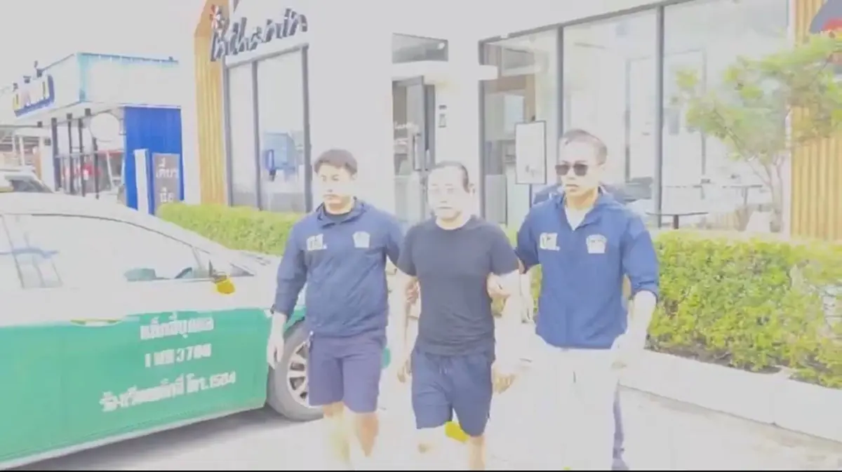 เปิดนาทีล้อมจับ ไฮโซลูกนัท คาปั๊ม คดีทำร้ายโชเฟอร์แอปฯดัง