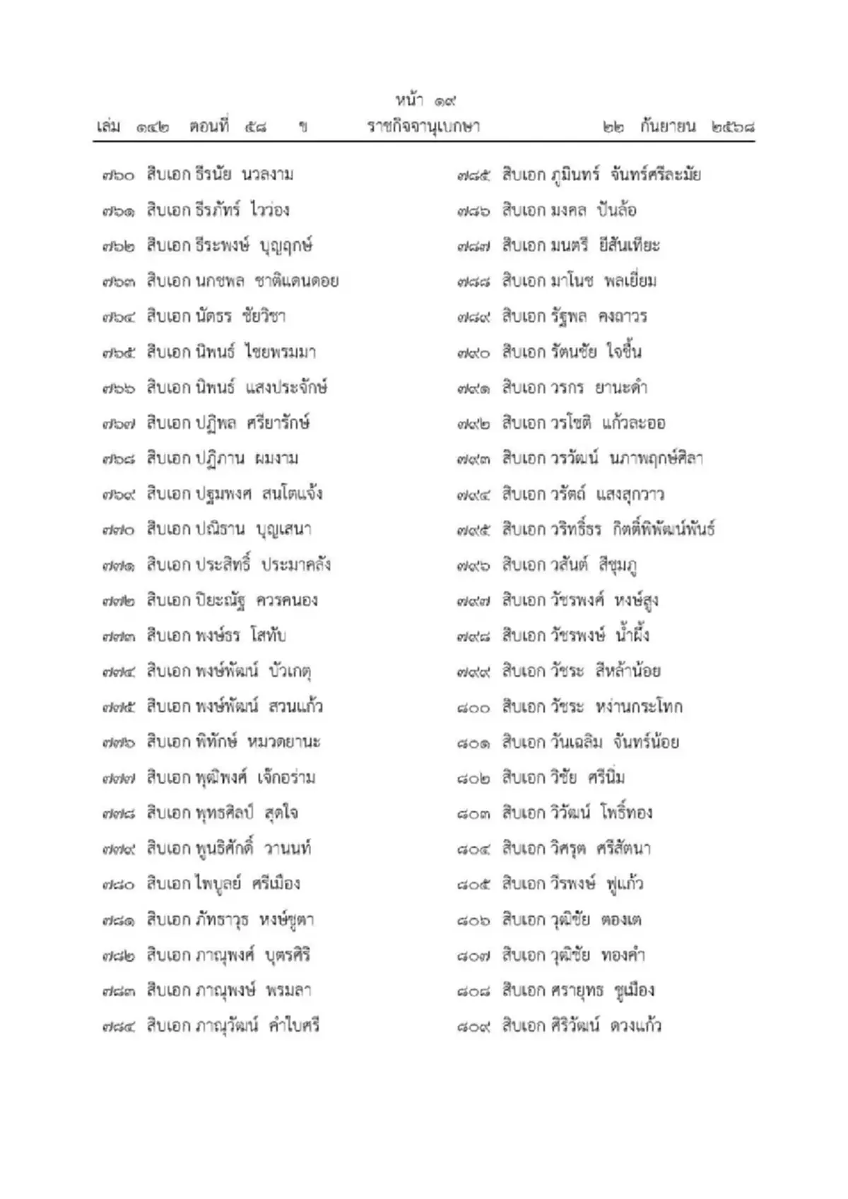 โปรดเกล้าฯ พระราชทาน "เหรียญราชการชายแดน" อนุทิน-จนท.1,803 ราย