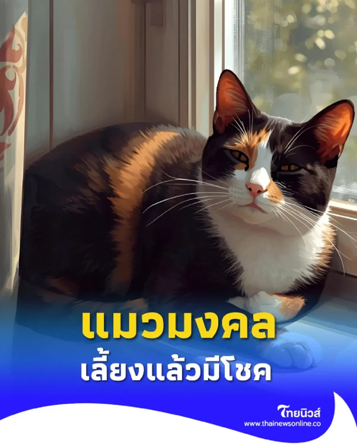 สายพันธุ์แมวเสริมมงคล เลี้ยงแล้ว ดึงดูดโชคลาภเข้าบ้าน