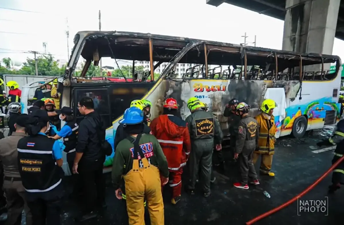 จำคุก 8 ปี เจ้าของอู่-คนขับ คดีรถบัสมรณะ คร่าชีวิต 23 ครูนักเรียน 