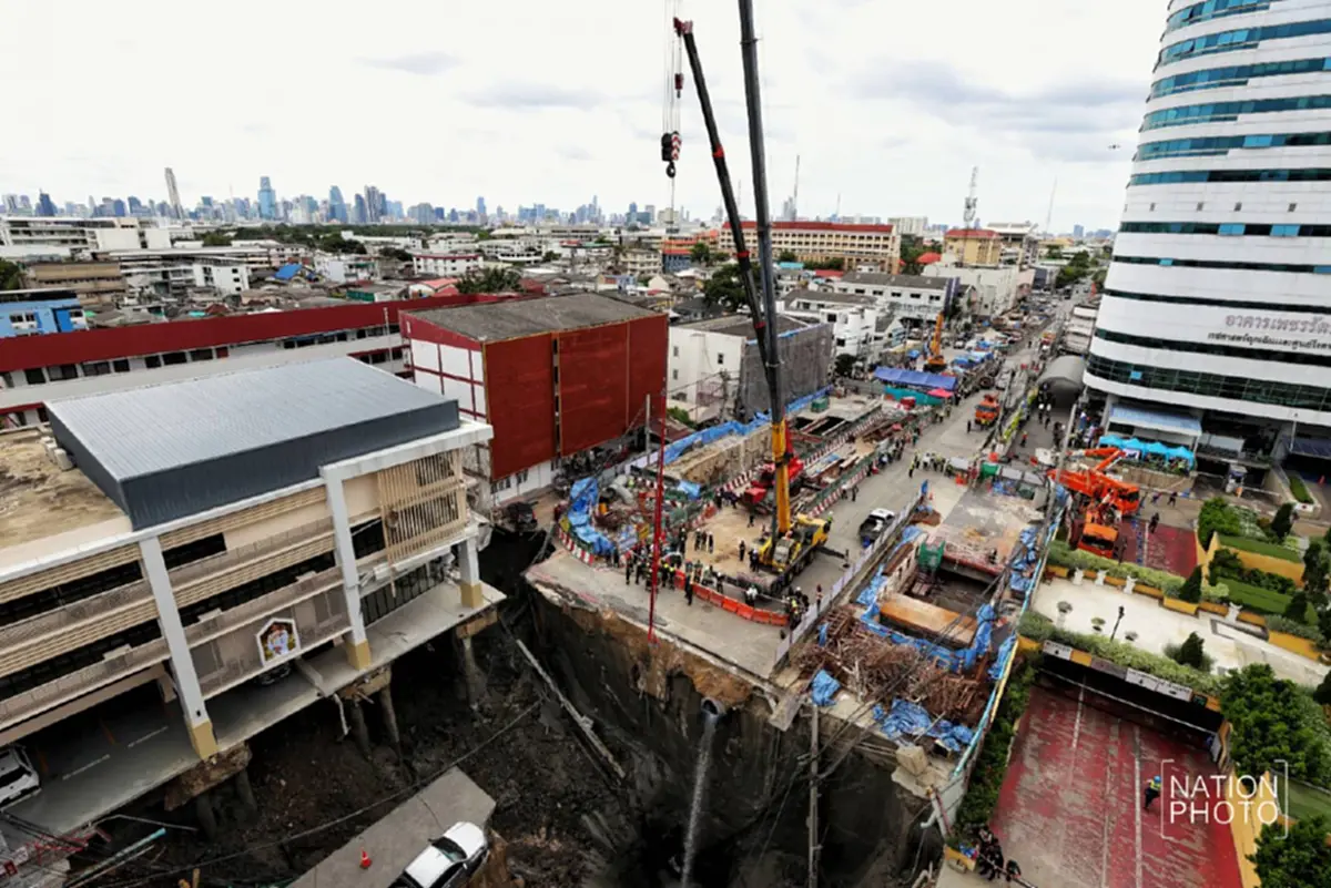 ภาวนา อย่าให้ตึก"สน.สามเสน"ยุบตัวลงไป จะเป็นเรื่องใหญ่มาก