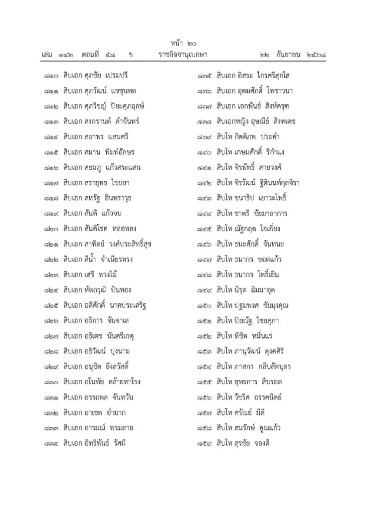 โปรดเกล้าฯ พระราชทาน "เหรียญราชการชายแดน" อนุทิน-จนท.1,803 ราย