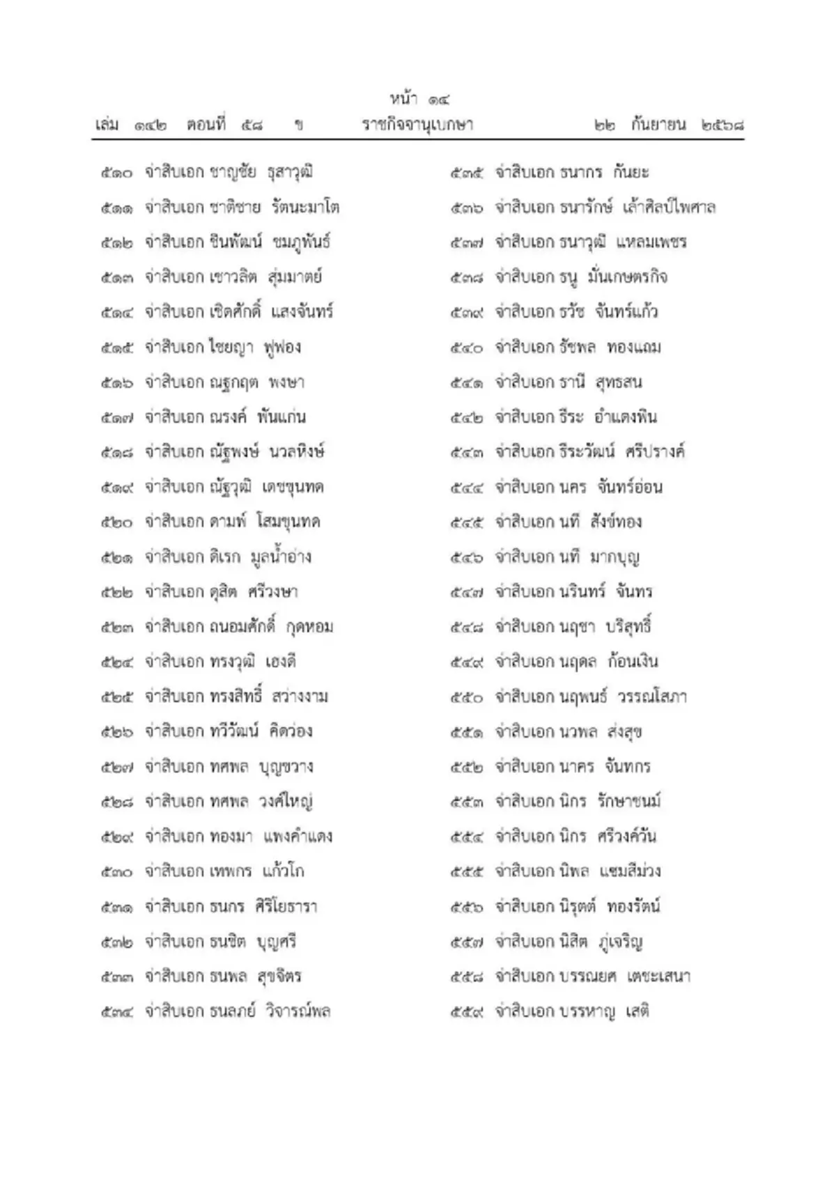 โปรดเกล้าฯ พระราชทาน "เหรียญราชการชายแดน" อนุทิน-จนท.1,803 ราย