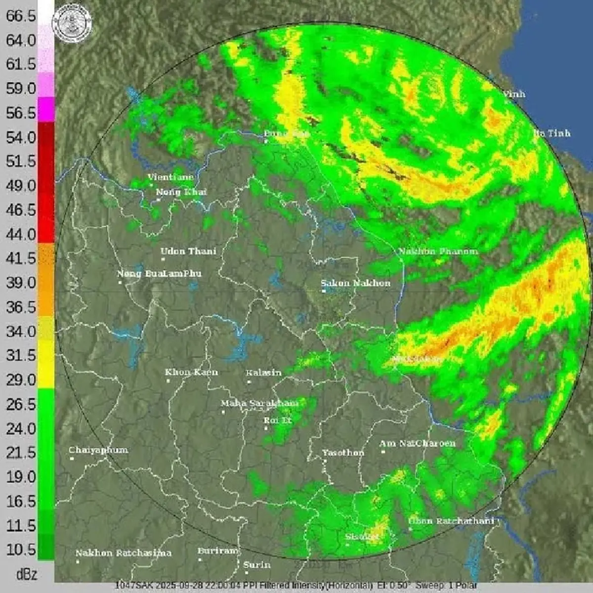 กรมอุตุฯ อัปเดตเส้นทางพายุบัวลอย เตือน 39 จังหวัดฝนตกหนัก