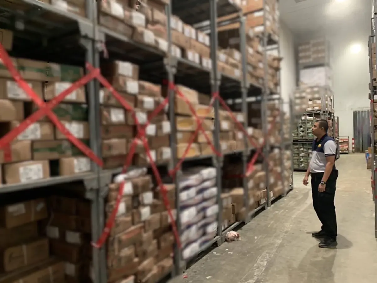 ยึดเนื้อต้องสงสัย 190 ตัน กลางอยุธยา เสียหายพุ่งทะลุ 15 ล้าน