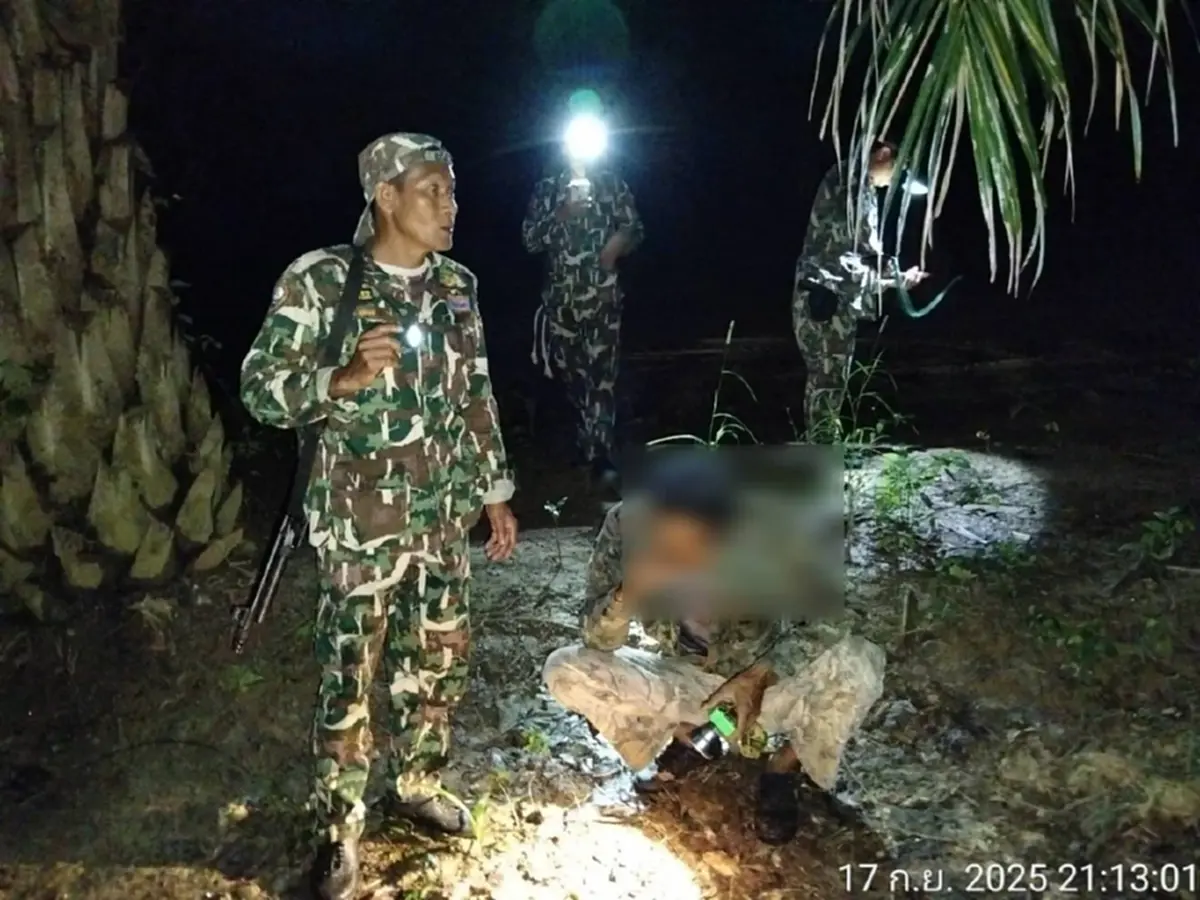 รวบก่อนล่า จับนายพรานวัย 46 ตัดไฟแต่ต้นลม สัตว์ป่ารอดปลอดภัย