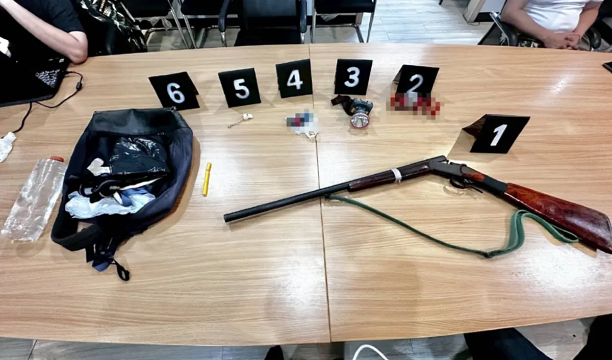 รวบก่อนล่า จับนายพรานวัย 46 ตัดไฟแต่ต้นลม สัตว์ป่ารอดปลอดภัย