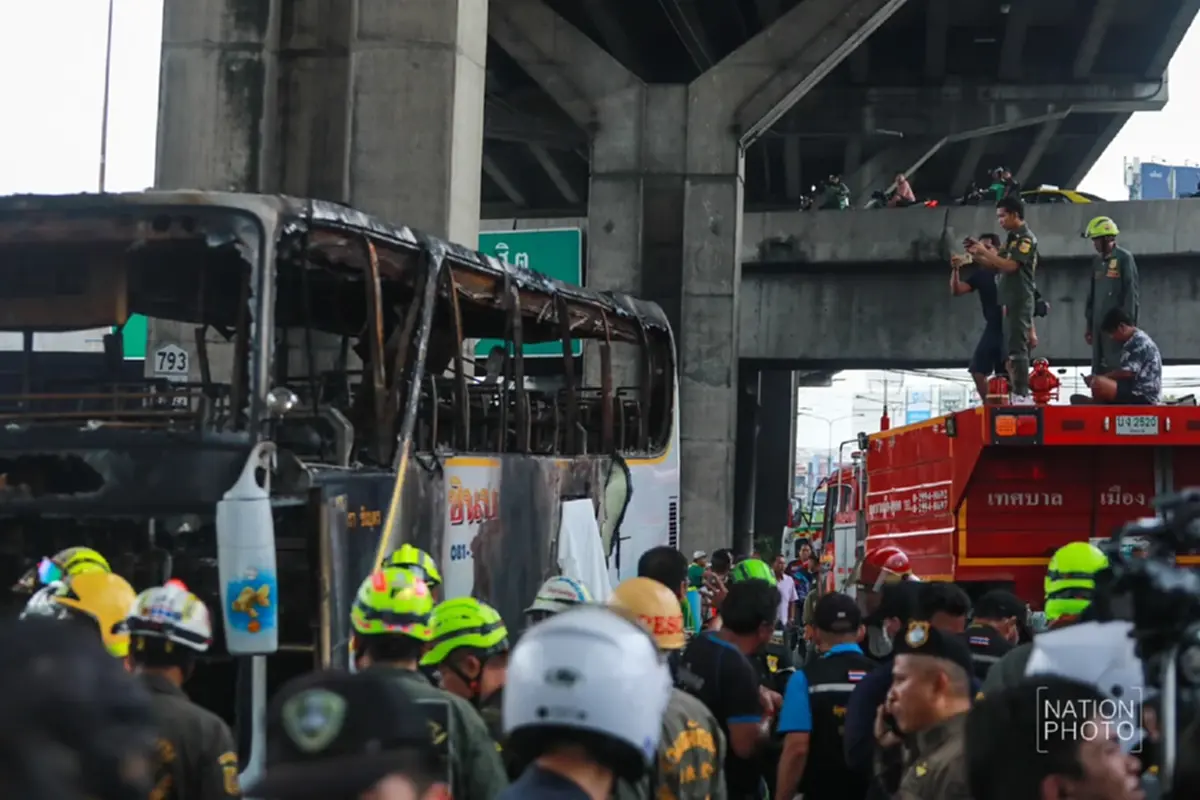 จำคุก 8 ปี เจ้าของอู่-คนขับ คดีรถบัสมรณะ คร่าชีวิต 23 ครูนักเรียน 