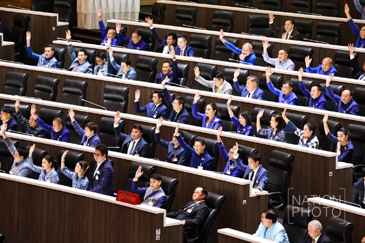 "อนุทิน"เสียงโหวตท่วมท้น นั่งนายกรัฐมนตรีคนที่ 32 ของไทย