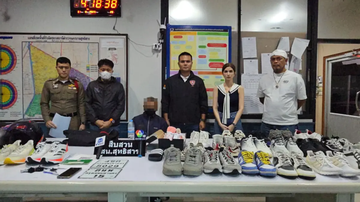 เพิ่งพ้นโทษ รวบโจรขโมยรองเท้าบ้าน โบว์ แวนด้า ยอมสารภาพ