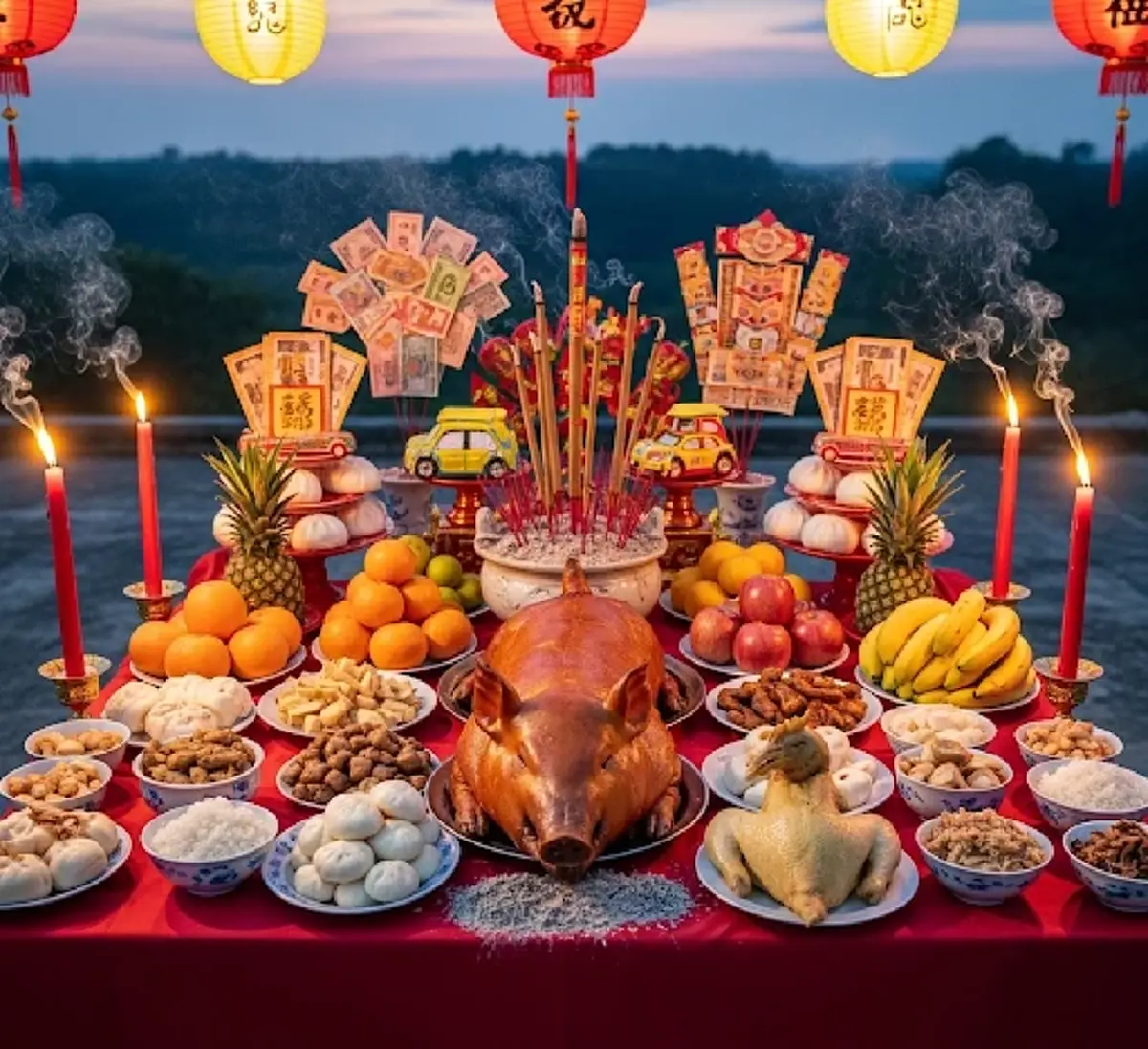 วันสารทจีน 2568 ตรงกับวันไหน ไหว้บรรพบุรุษ เทพเจ้า ต้องทำกี่โมง 