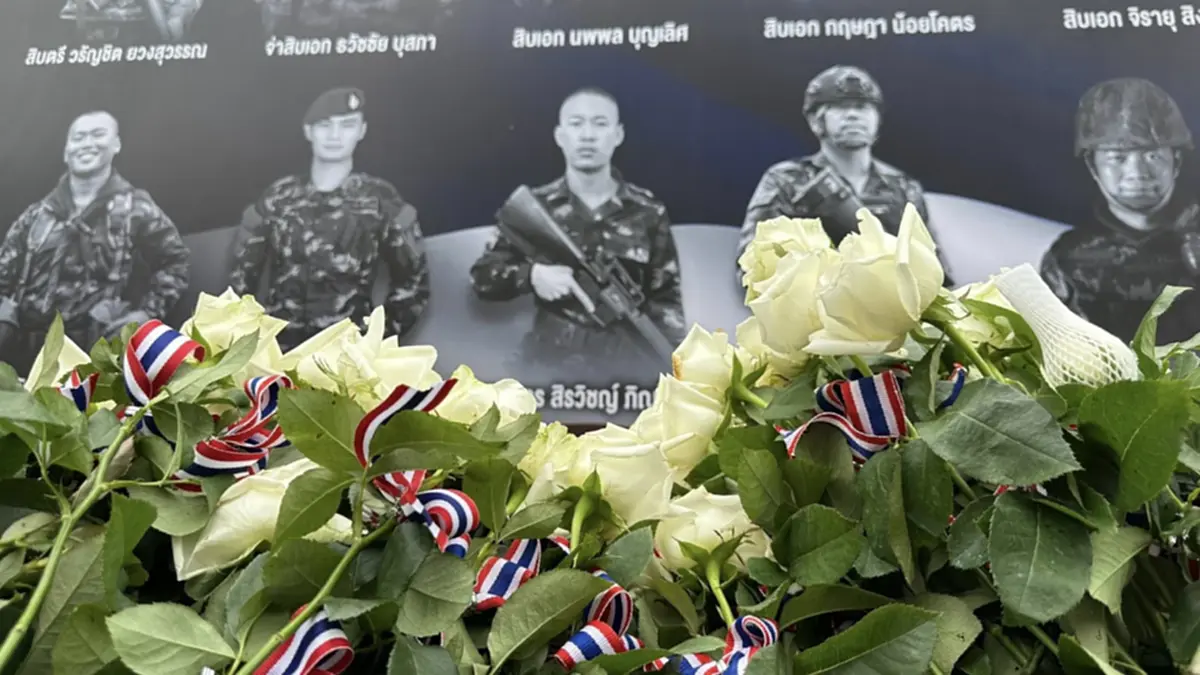 ทัพบก สดุดี 16 ทหารกล้า สมรภูมิไทย-กัมพูชา จารึกชื่อบนกำแพง